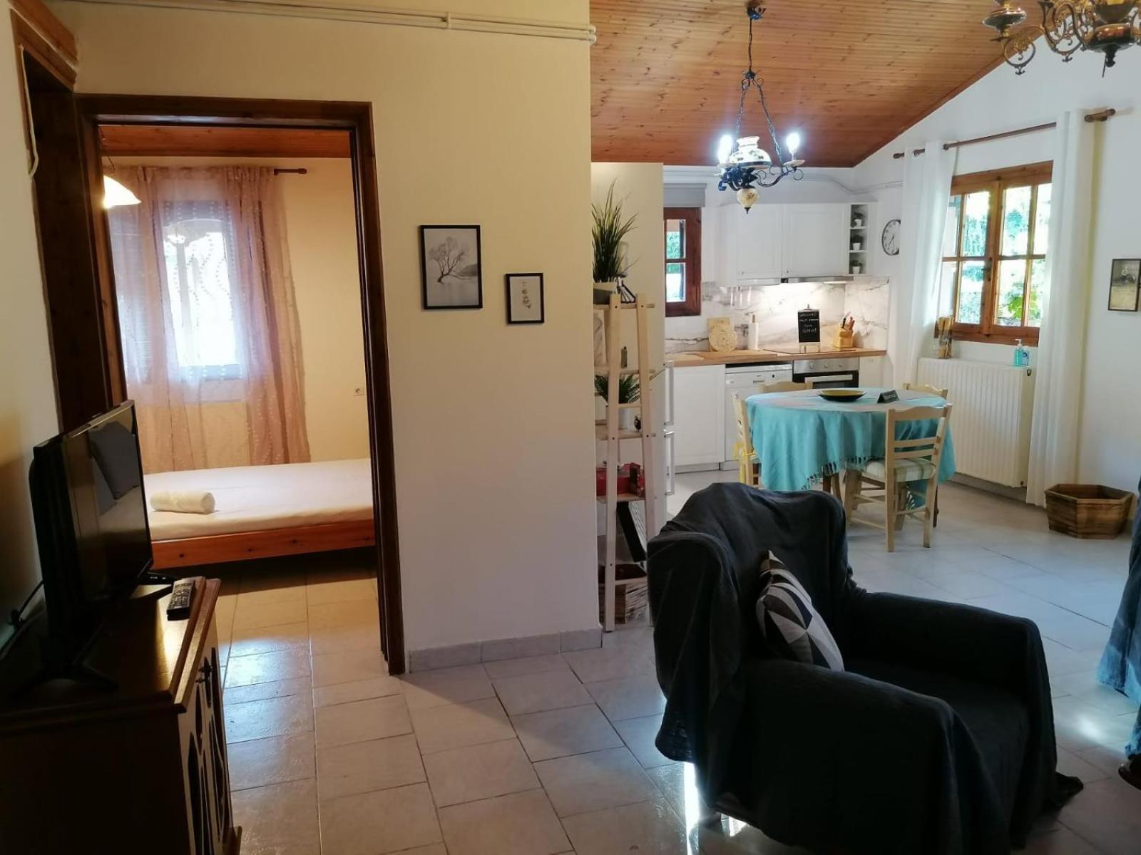 Tota'S Family House, 4 Min Walk To The Beach Levendokhorion Luaran gambar